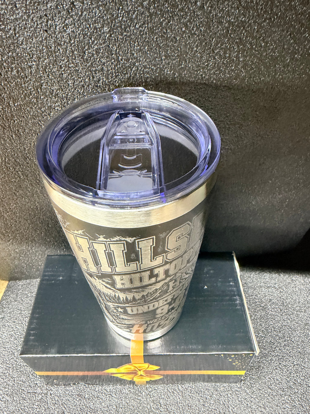 Hillsboro Hiltoppers Undefeated 9-0 Custom Laser Engraved Tumbler